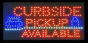 img 3 attached to 🌟 19x10 Open LED Neon Business Motion Light Sign HL103 with Ultra Bright CURBSIDE Pickup Option