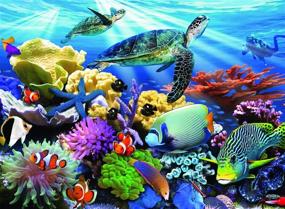 img 4 attached to 🐢 Ocean Turtles Together Puzzle by Ravensburger: Perfect for an Engaging Underwater Experience