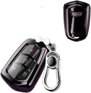 lakey compatible cadillac protector keychain logo