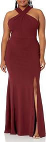 img 2 attached to Jenny Yoo Kayleigh Scarlet Dress for Women - Women's Clothing Dresses