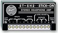 rdl st-sh2 стерео наушниковый усилитель с сбалансированным и несбалансированным входом, идеально подходит для наушников bridge line feed логотип