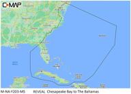 c map reveal coastal chesapeake navigation logo