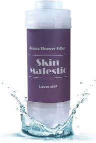 img 4 attached to 🚿 Skin Majestic Aroma Shower Filter – Enhanced Micro Fiber Polypropylene Filter for Rust and Sediment Removal, Chlorine Elimination, With Added Vitamin C, Milk Powder, Propolis, for Healthier Skin and Hair (Lavender Bliss)