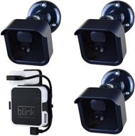 all-new blink outdoor camera mount bracket with outlet wall mount for blink sync module 2 for blink outdoor camera system (blink camera not include) 3pack logo