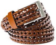 vanpeng braided woven genuine leather men's accessories logo