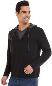 img 1 attached to QPNGRP Sleeve Hoodie Casual Hoodies Men's Clothing