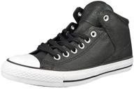 👟 classic converse street canvas sneaker: men's black shoes logo