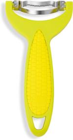 img 3 attached to 🌽 Kuhn Rikon Corn Zipper 6", Yellow, 6-Inch: Easy and Efficient Corn Removal Tool for Quick Cooking and Snacking