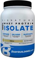 bodybuilding signature isolate hydrolyzed recovery logo