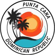 dominican republic tropical decorative vacation logo