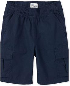 img 4 attached to 👦 Children's Place Boys' Pull-On Washed Shorts - Clothing