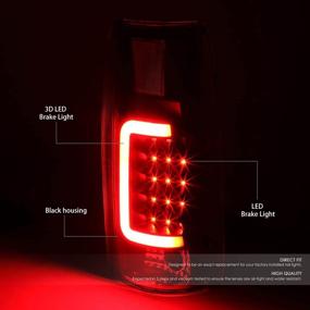img 3 attached to DNA Motoring TL C10 LED 3D BK CL фонари Пассажира