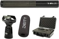 🎙️ deity s-mic 2s: ultra low-off axis coloration shotgun microphone with weather resistance, rf-interference proof, and lightweight design logo