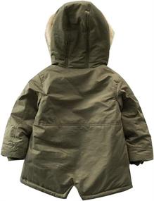 img 3 attached to Mud Kingdom Hooded Toddler Windproof Boys' Clothing ~ Jackets & Coats