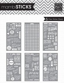 img 1 attached to 🌟 me and my BIG ideas Faith Pocket Pages Stickers