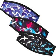 neoprene comfortable non slip wrapping snorkel logo