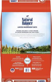 img 3 attached to Natural Balance Limited Ingredient Diet Grain-Free Dry Dog Food - Protein Choices: Salmon, Duck, Bison, Beef, Lamb, Venison, or Chicken