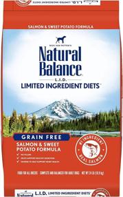 img 4 attached to Natural Balance Limited Ingredient Diet Grain-Free Dry Dog Food - Protein Choices: Salmon, Duck, Bison, Beef, Lamb, Venison, or Chicken