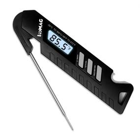 img 4 attached to 🌡️ LeoMAG Digital Meat Thermometer - Instant Read, IP67 Waterproof, with Probe, Backlight and Magnet - for Cooking Food in Kitchen, Grill, BBQ, Candy, Smoker, Oven