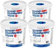 rosmar sanidry disinfecting wipes count logo