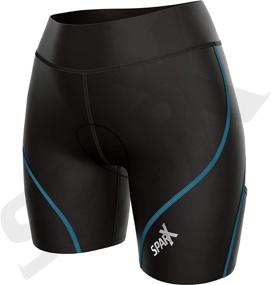 img 3 attached to 🚴 Sparx Energy Women Triathlon Shorts: Stay Comfortable and Stylish in the Womens Triathlon Bike Short 7” Tri Shorts Women