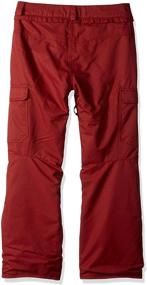 img 1 attached to 👖 Volcom Boys' Big Insulated Cargo Snow Pant with 2-Layer Shell