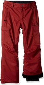 img 2 attached to 👖 Volcom Boys' Big Insulated Cargo Snow Pant with 2-Layer Shell