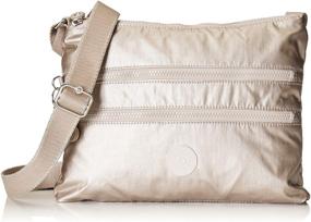 img 4 attached to 👜 Kipling Women’s Alvar Crossbody: Lightweight, Durable Messenger Bag with Metallic Glow