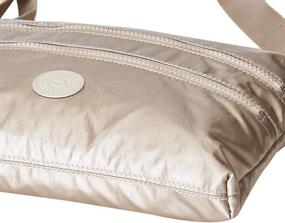 img 1 attached to 👜 Kipling Women’s Alvar Crossbody: Lightweight, Durable Messenger Bag with Metallic Glow