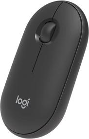img 2 attached to Wireless Bluetooth Graphite 🖱️ iPad Mouse - Logitech Pebble i345