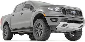 img 2 attached to 🔧 Улучшите свой 2019-2020 Ranger 4WD с набором уровняния 50100 от Rough Country: высококачественная 2,5-дюймовая подвеска в элегантном черном цвете