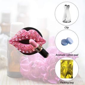 img 2 attached to Bling Car Decor Lips Car Air Vent Clip Charm