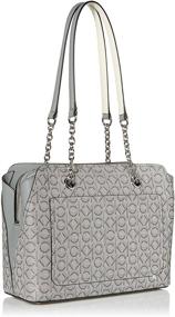 img 3 attached to 👜 Chic and Functional Calvin Klein Signature Compartments: Women's Handbags & Wallets