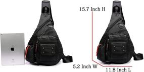 img 2 attached to 🎒 13.3 Inch Riding Shoulder Backpack - DDDH