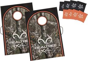 img 4 attached to 🎯 Triumph Realtree Classic 2x3 Cornhole Set - Includes 2 Realtree Boards, 8 Weatherproof Cornhole Bags