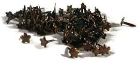 img 2 attached to Mini Brads Antique Copper Stars