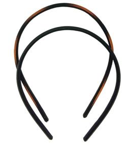 img 3 attached to 💇 Revlon Soft Touch Headbands, 2 Pack, brown/black - Comfortable and Stylish Hair Accessories