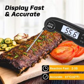 img 3 attached to Thermometer Hevanto Grilling Detachable Backlight