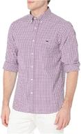 одежда и рубашки vineyard vines classic gingham stretch для мужчин логотип