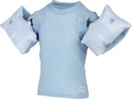 🦦 otter wings kids floaties (water wings) / upf swim shirt combo swim aid - short sleeve for perfect swim support and sun protection logo