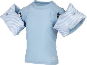 img 4 attached to 🦦 Otter Wings Kids Floaties (Water Wings) / UPF Swim Shirt Combo Swim Aid - Short Sleeve for Perfect Swim Support and Sun Protection