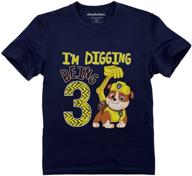 digging birthday tstars: official clothing for toddler boys logo