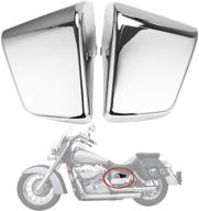 🛡️ усилите и защитите свой honda shadow ace vt750 vt400 (1997-2003) с хромированным боковым кожухом аккумулятора логотип