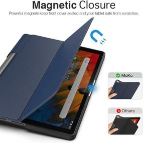 img 1 attached to MoKo Case Fit Lenovo Yoga Smart Tab 10 Tablet Accessories