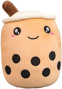 img 4 attached to 🧋 Boba Plush Milk Tea Toy - Huggable and Soft Boba Plush Animal Pillow, Perfect Birthday Gift for Home, Office - Suitable for Adults, Girls, Children, and Boba Enthusiasts