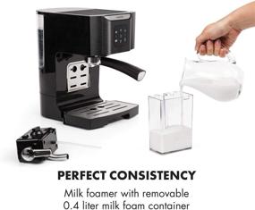 img 3 attached to ☕ KLARSTEIN BellaVita Coffee Maker: Self-Cleaning, 3-in-1 Function for Espresso, Cappuccino, Latte Macchiato, 20-Bar Pump