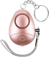 🔒 130db personal alarm, safe sound security alarm for women, kids, and elderly – led flashlight, keychain, personal alarms for safety and self defense logo