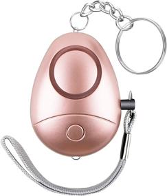 img 4 attached to 🔒 130DB Personal Alarm, Safe Sound Security Alarm for Women, Kids, and Elderly – LED Flashlight, Keychain, Personal Alarms for Safety and Self Defense