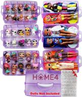 📦 enhance storage efficiency with home4 stackable container adj. compartments logo