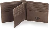 👔 premium stealth mode leather bifold blocking men's wallet and card holder collection logo